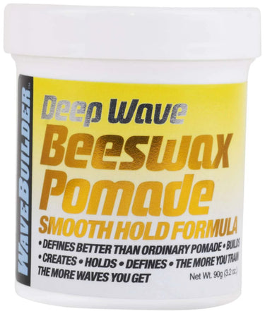 WaveBuilder Deep Wave Beeswax Pomade – 3 oz - ANNS BEAUTY SUPPLY